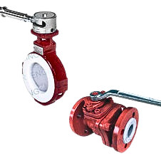 PTFE Lined Valves